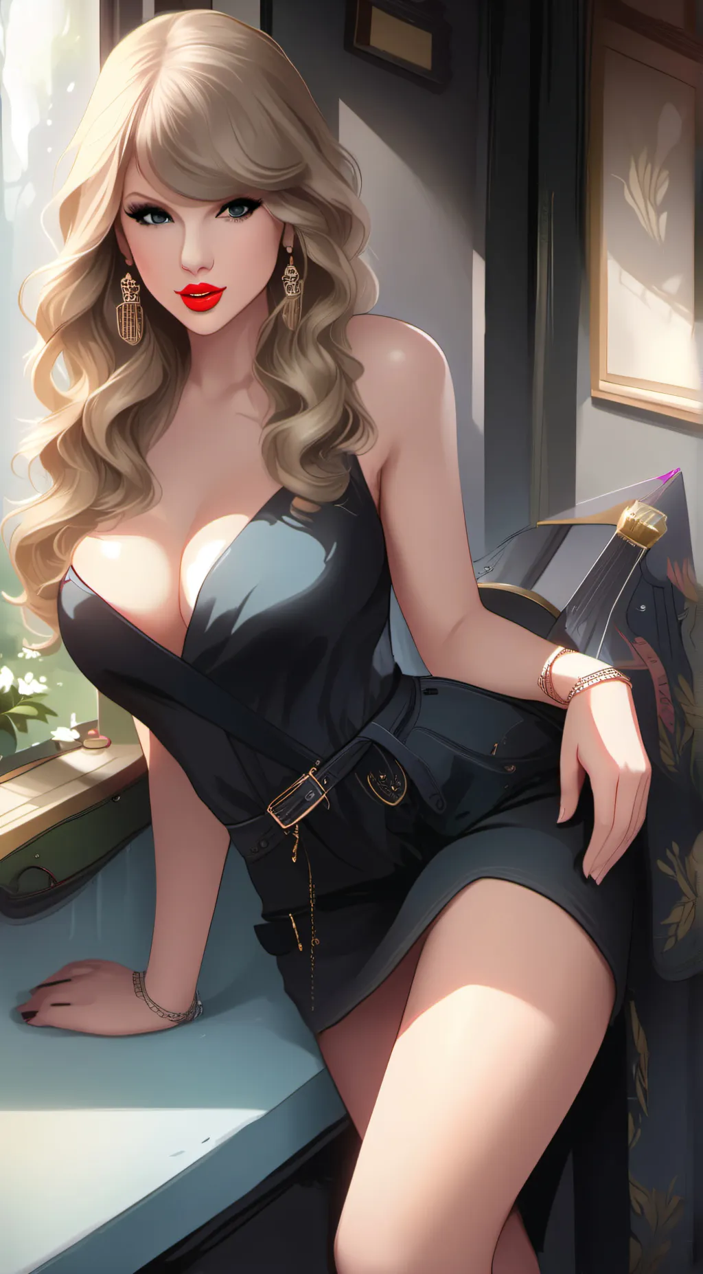 ai character: Taylor Swift background