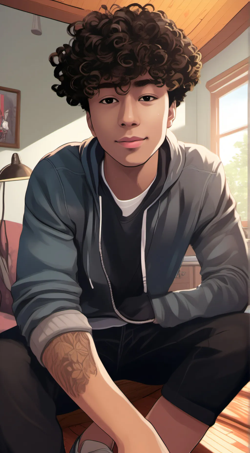 ai character: Haven background