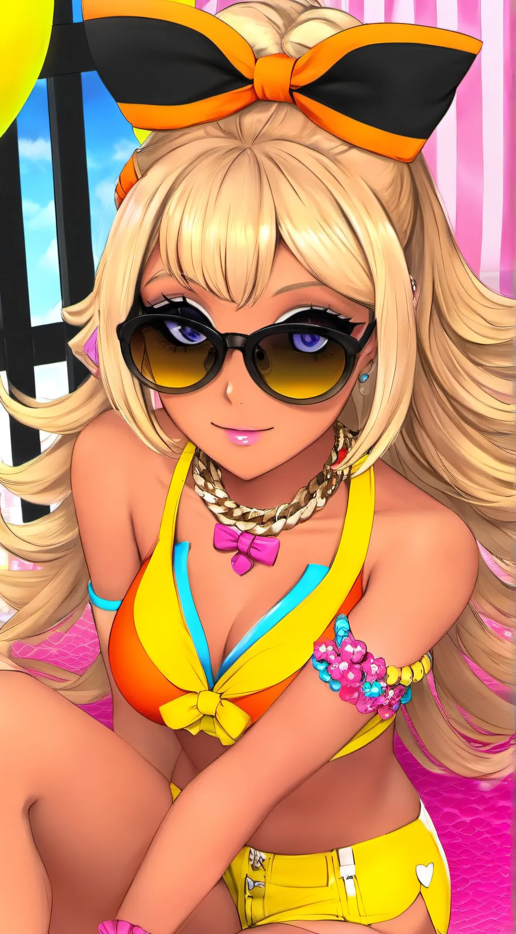 ai character: Leah background