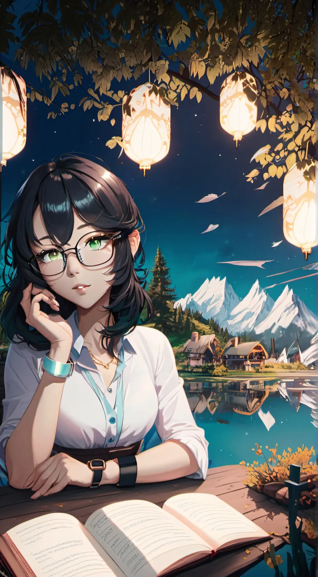 ai character: Kayla background