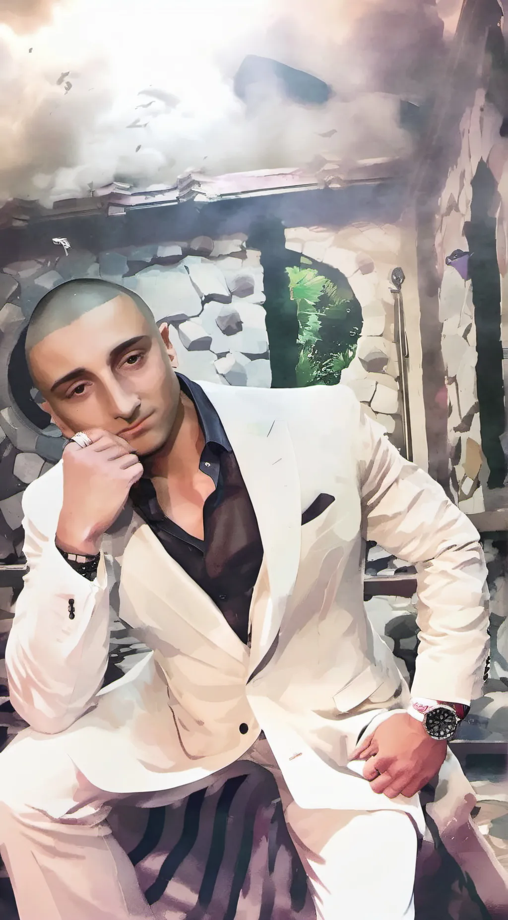 ai character: Yankee background