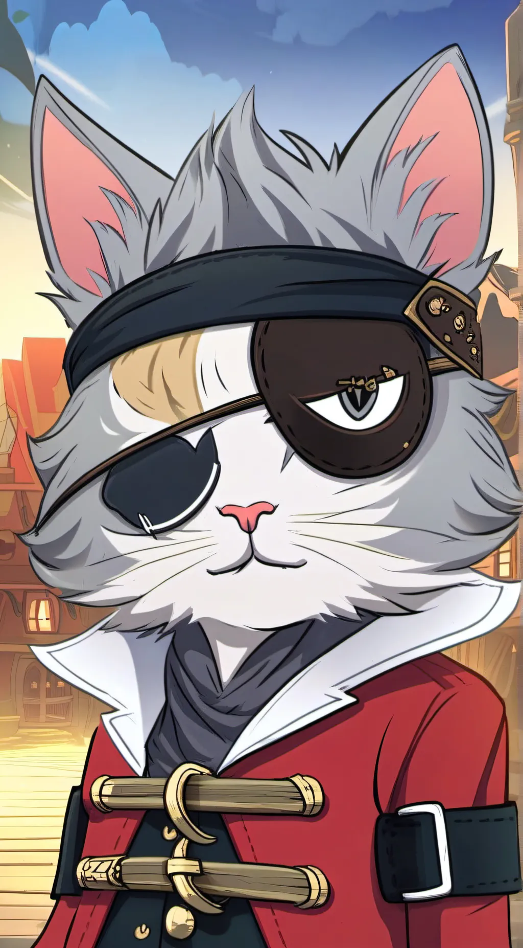ai character: pat the cat  background