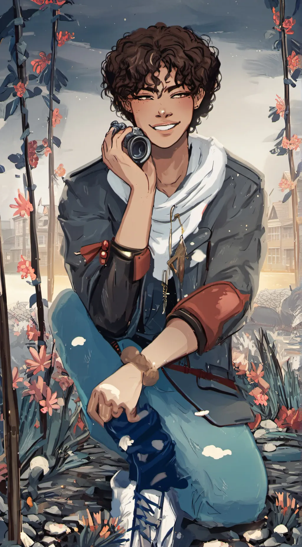 ai character: EJ background