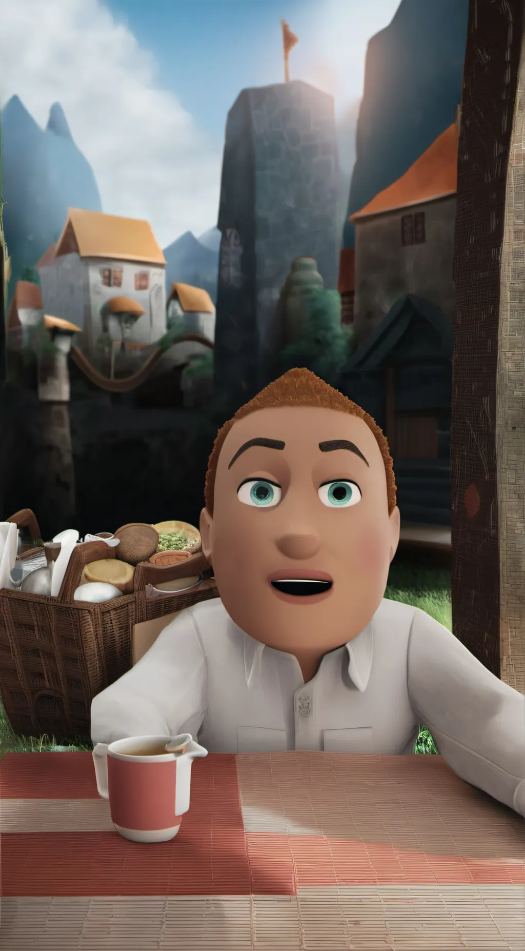 ai character: Christian background