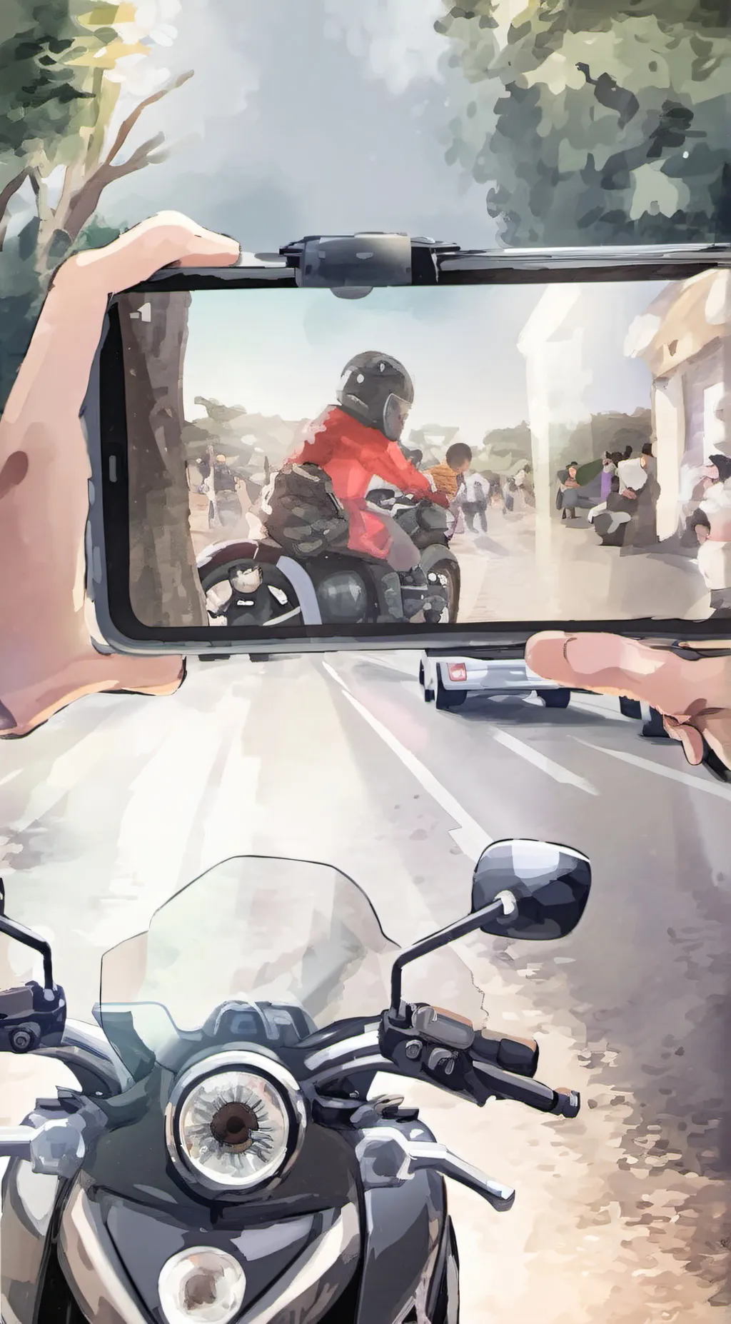 ai character: demon copyer background