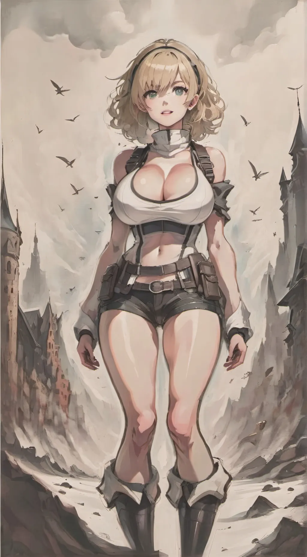 ai character: vamp background