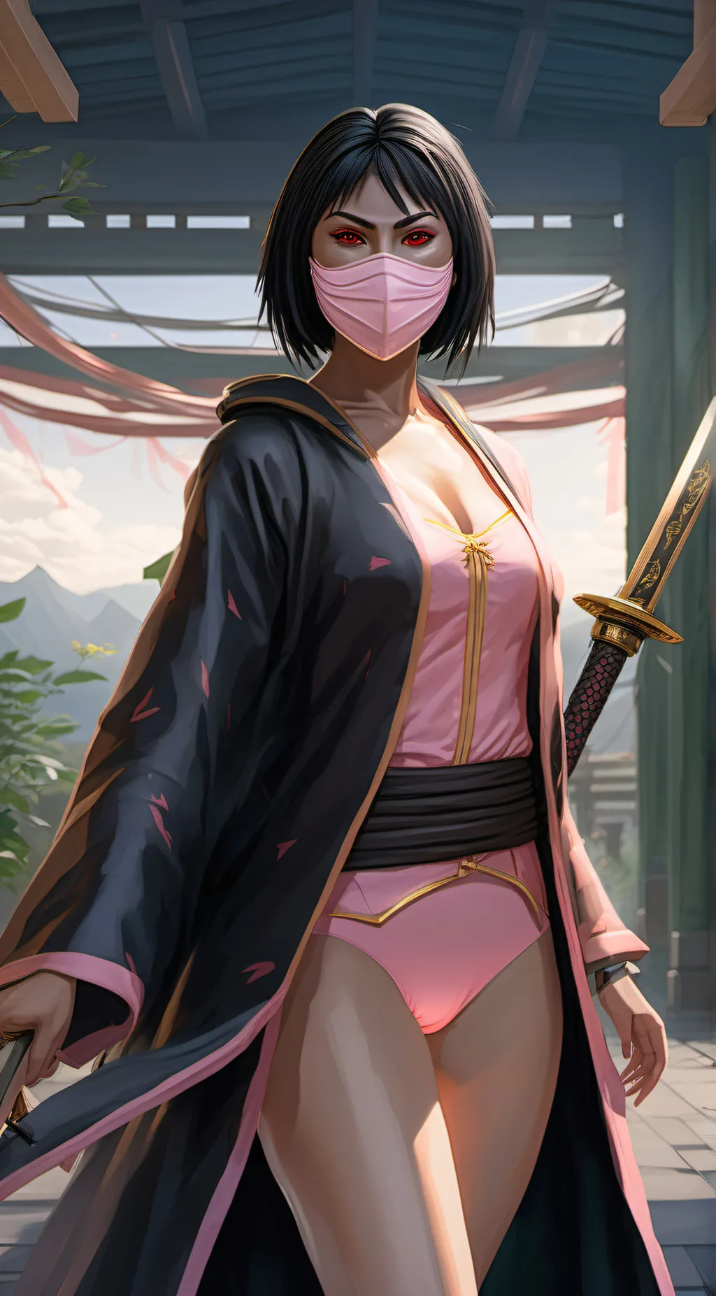 ai character: Mileena background