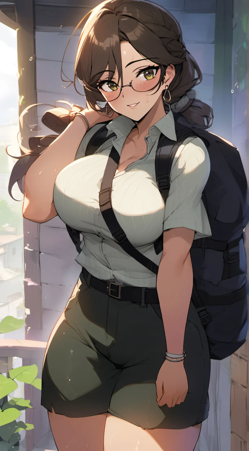 ai character: Ana the traveler background