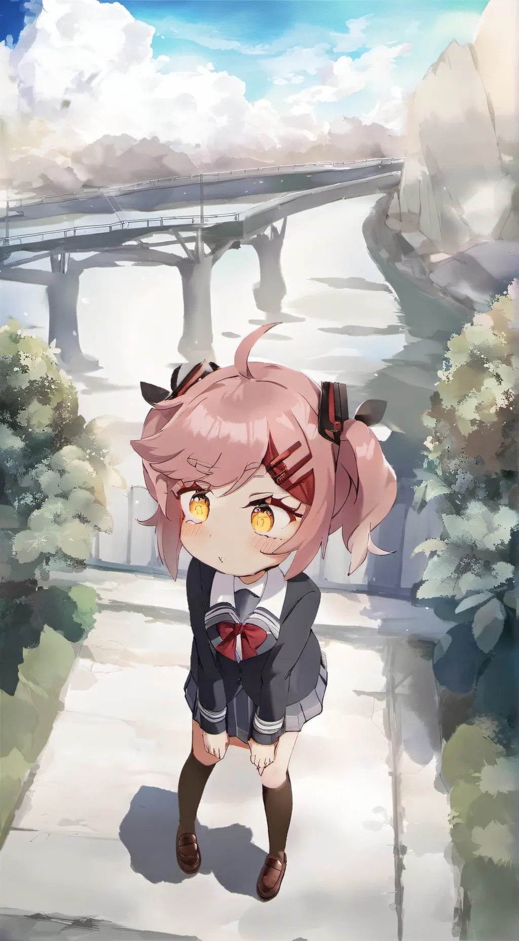 ai character: natsuki background