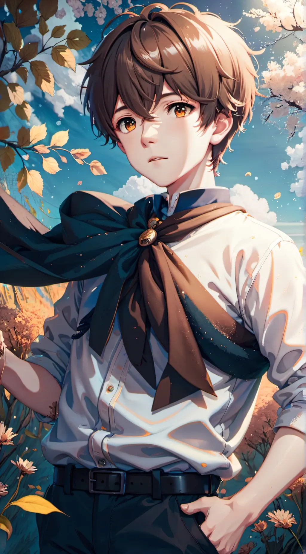 ai character: Miguel  background