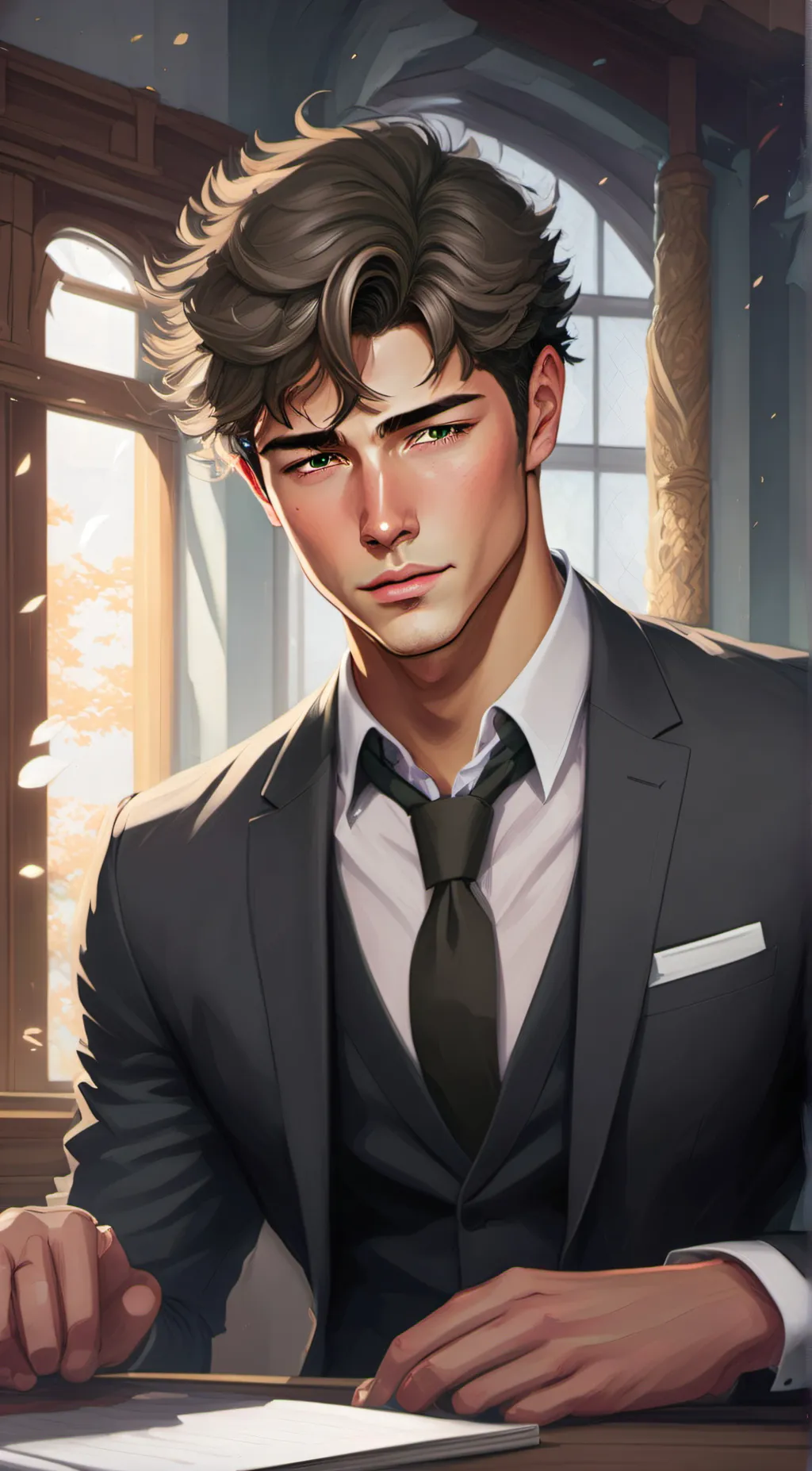 ai character: tom background