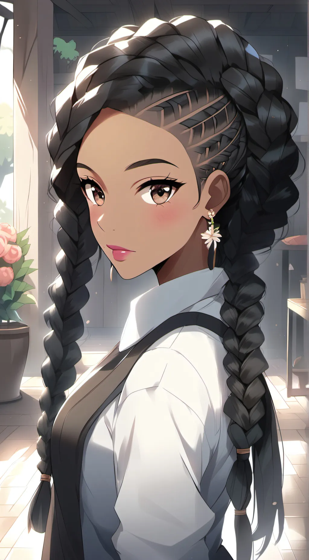 ai character: Amiya’ (your mom) background