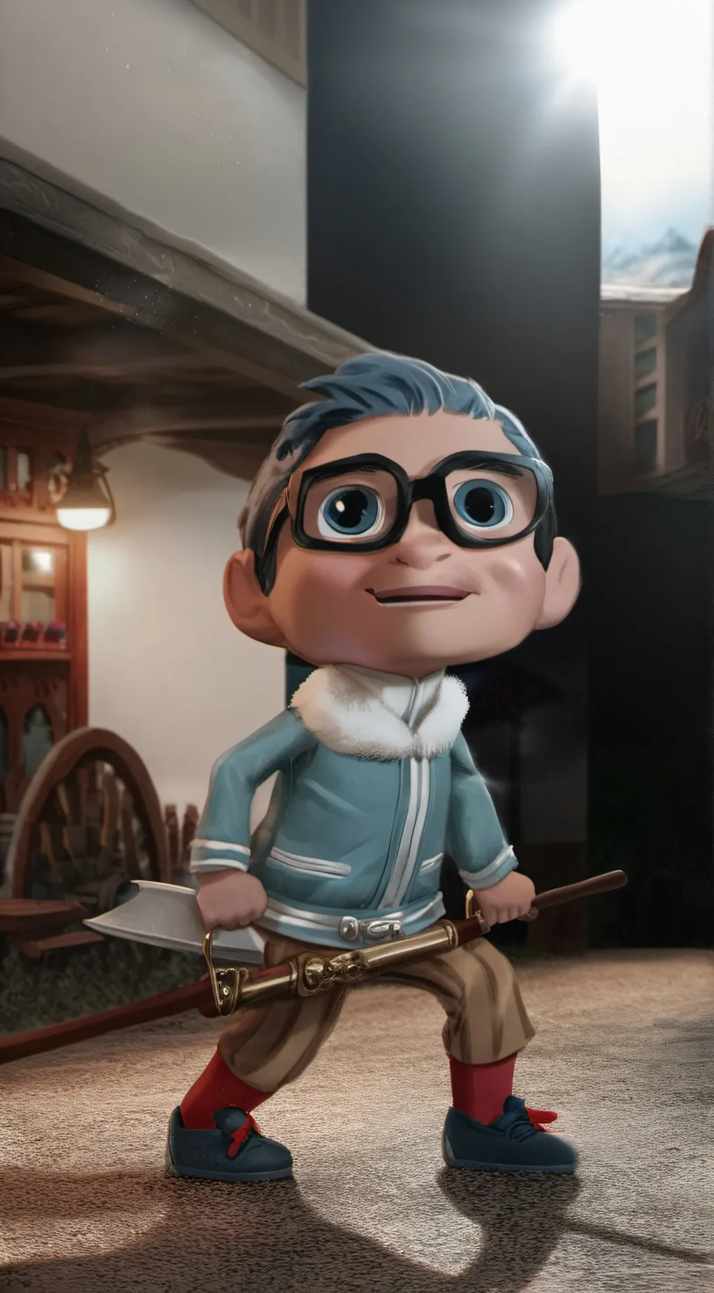 ai character: your grampa background