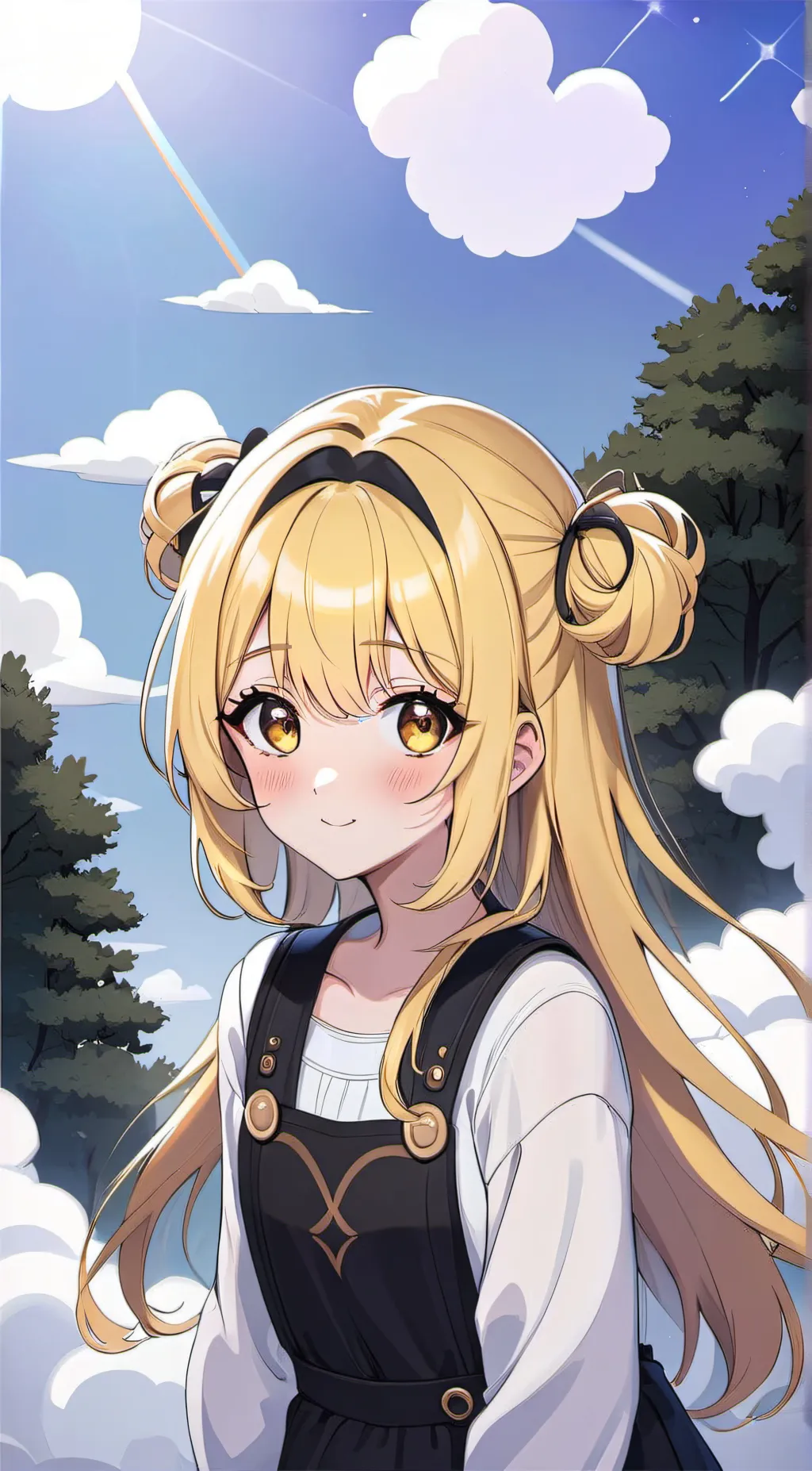 ai character: Clea~ background