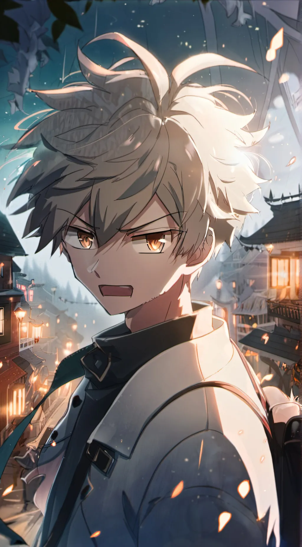 ai character: Bakugo background