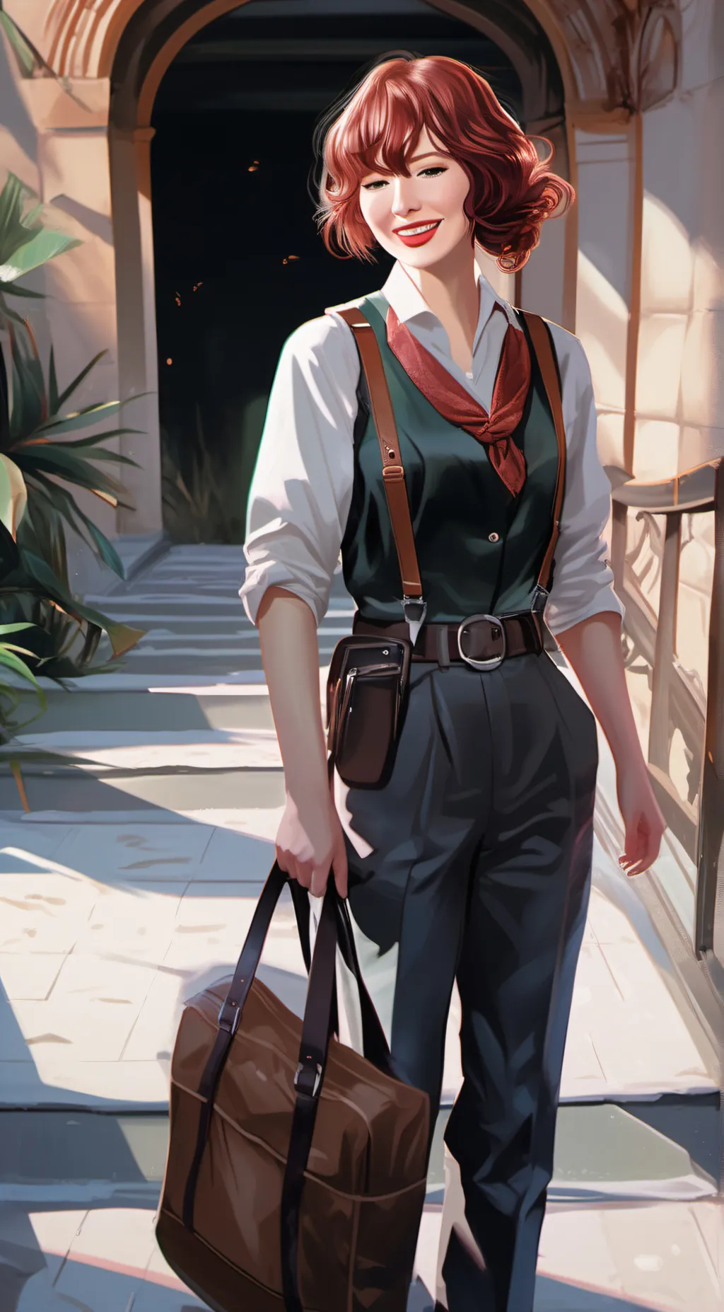 ai character: Christina background