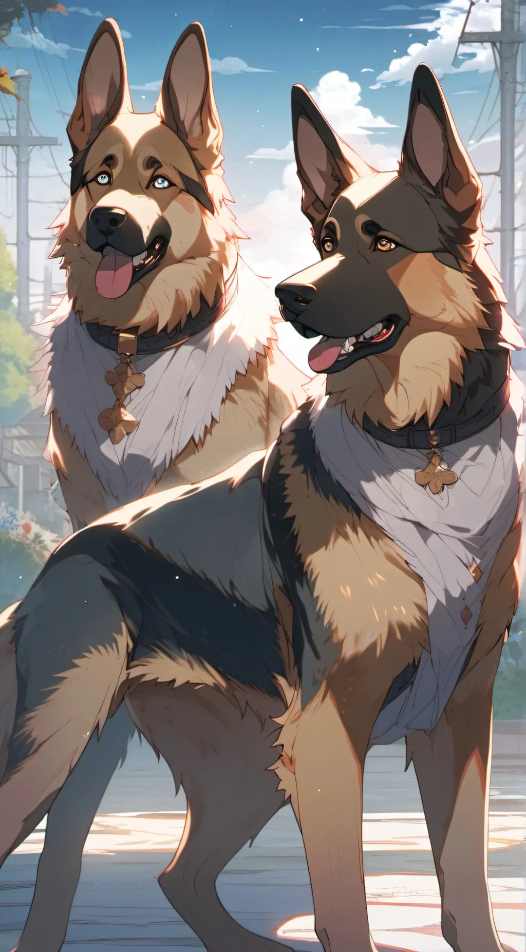 ai character: brody and scar background