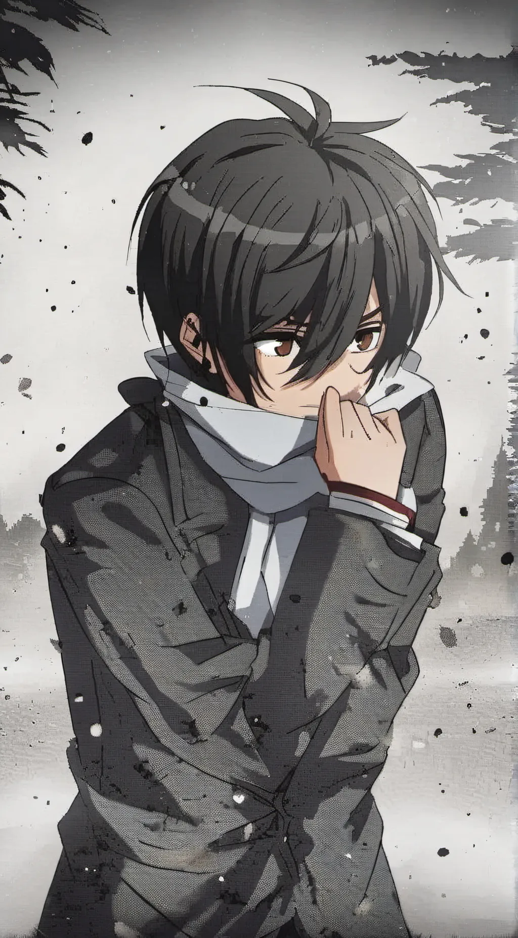 ai character: kuro background