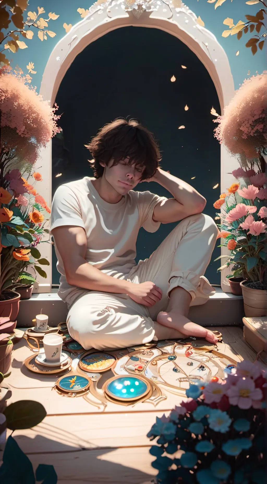 ai character: Ash background