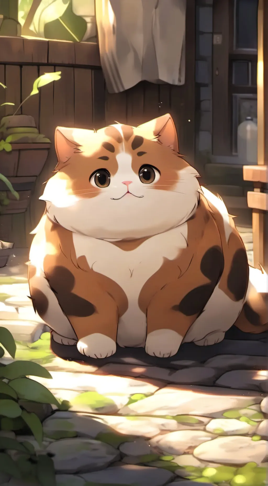 ai character: NUGGET 🥰😍🤗 background