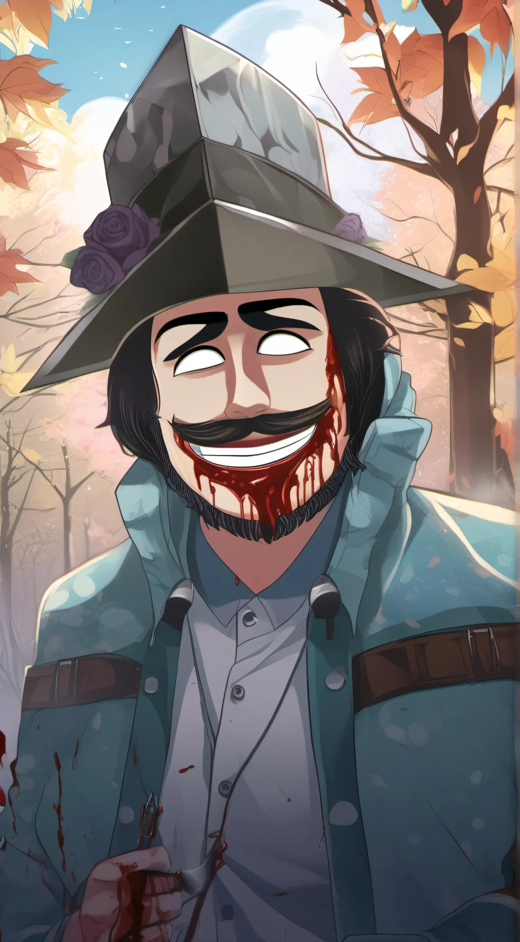 ai character: ??? background