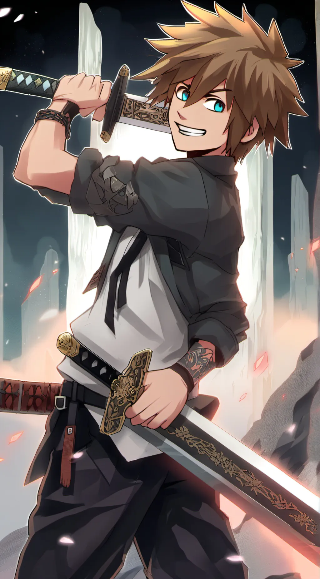 ai character: Derek background