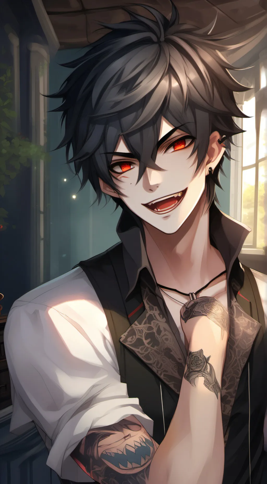 ai character: 「 Vincent 」 background