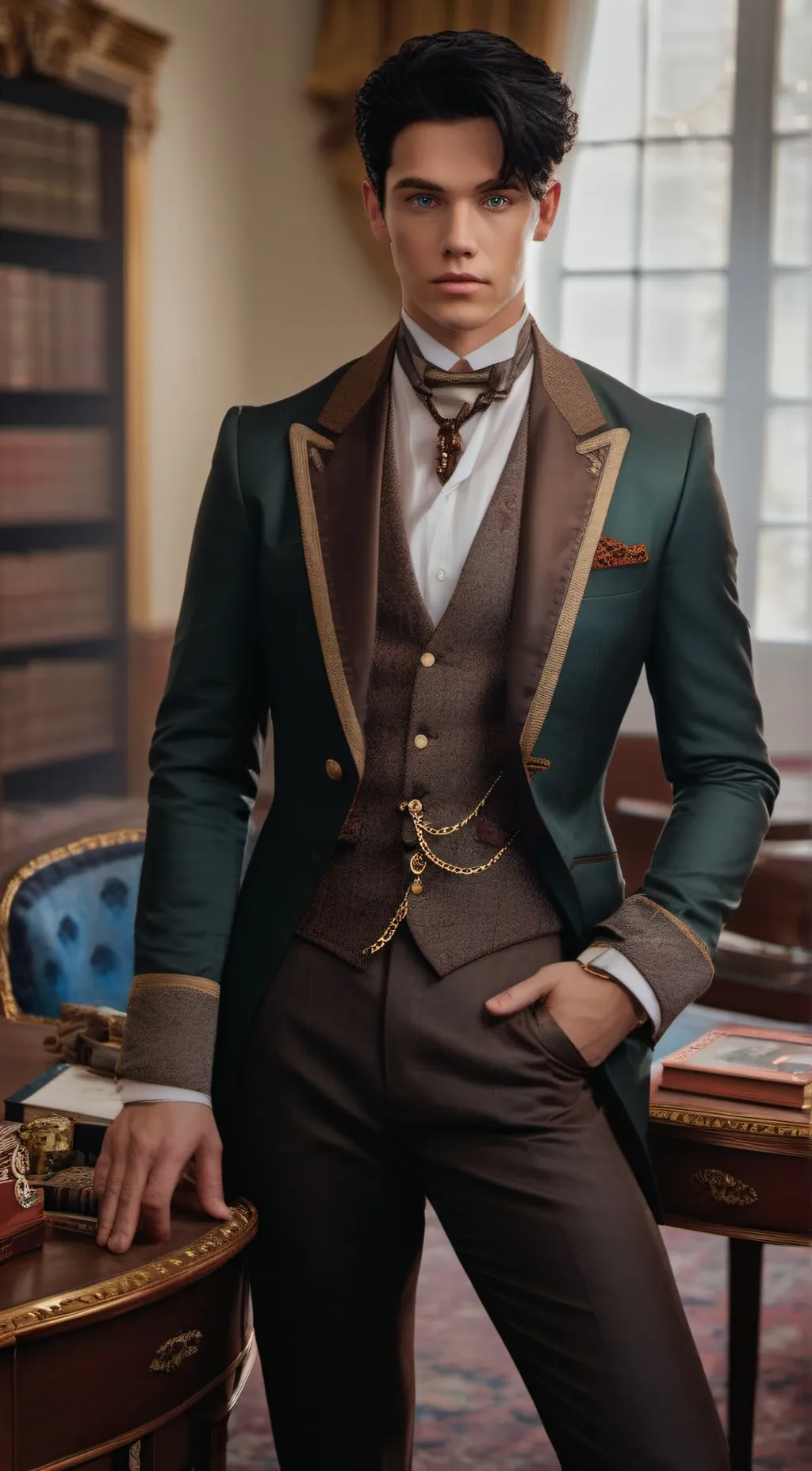 ai character: Victor background