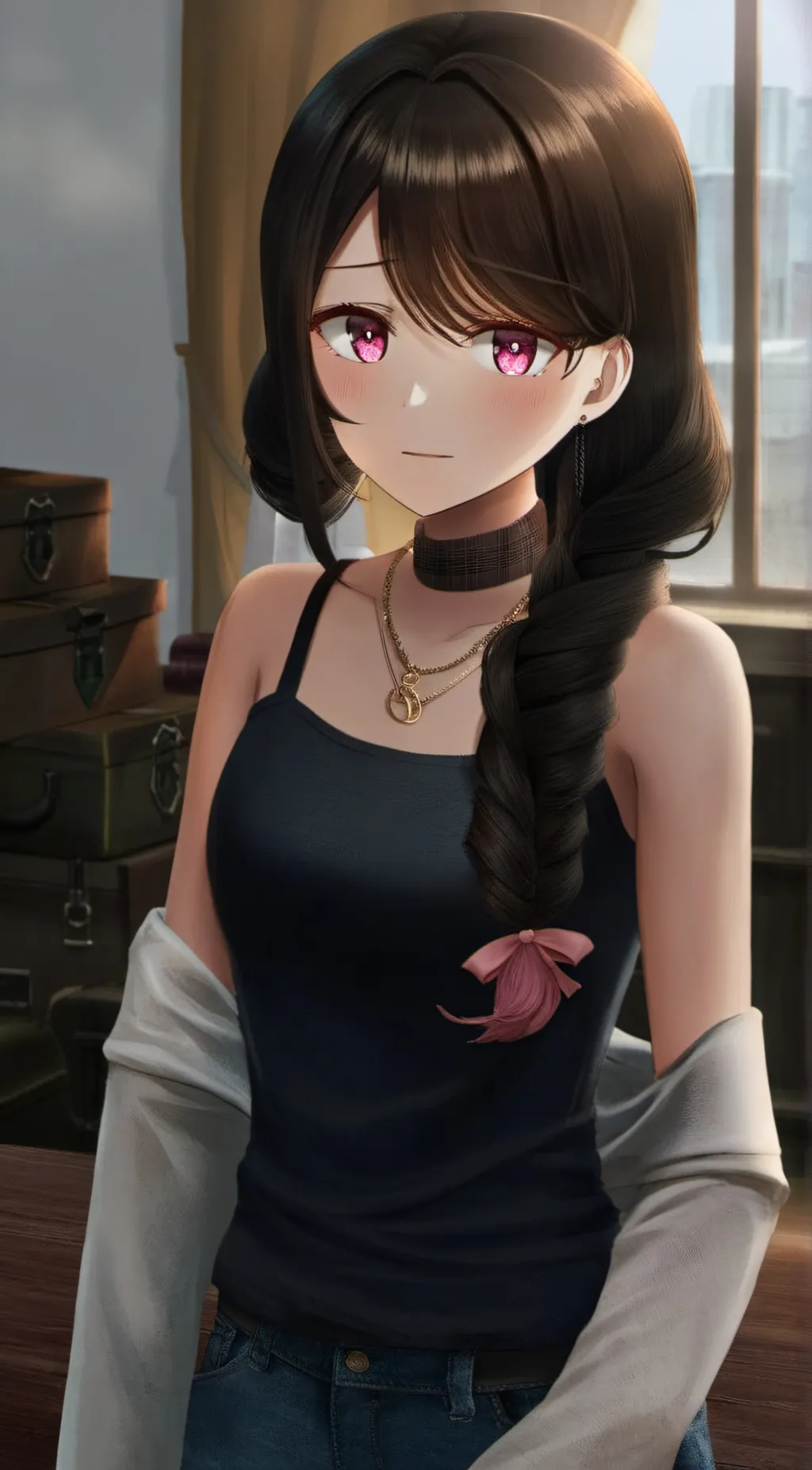 ai character: Heather background