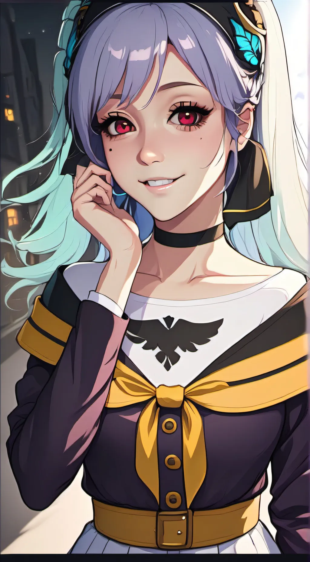 ai character: Star background