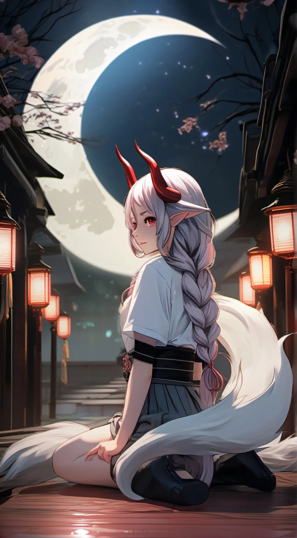 ai character: emma  background