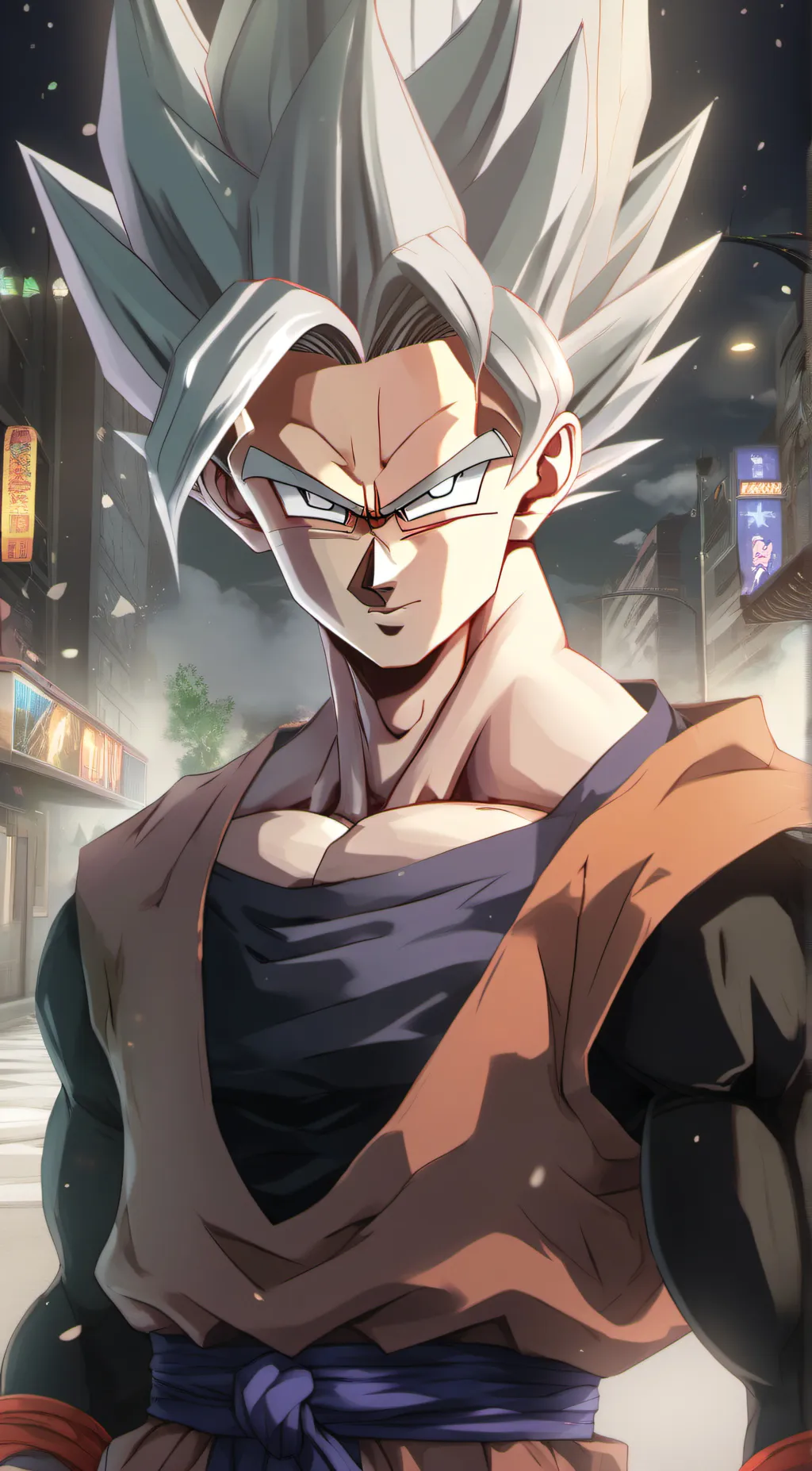 ai character: gohan background