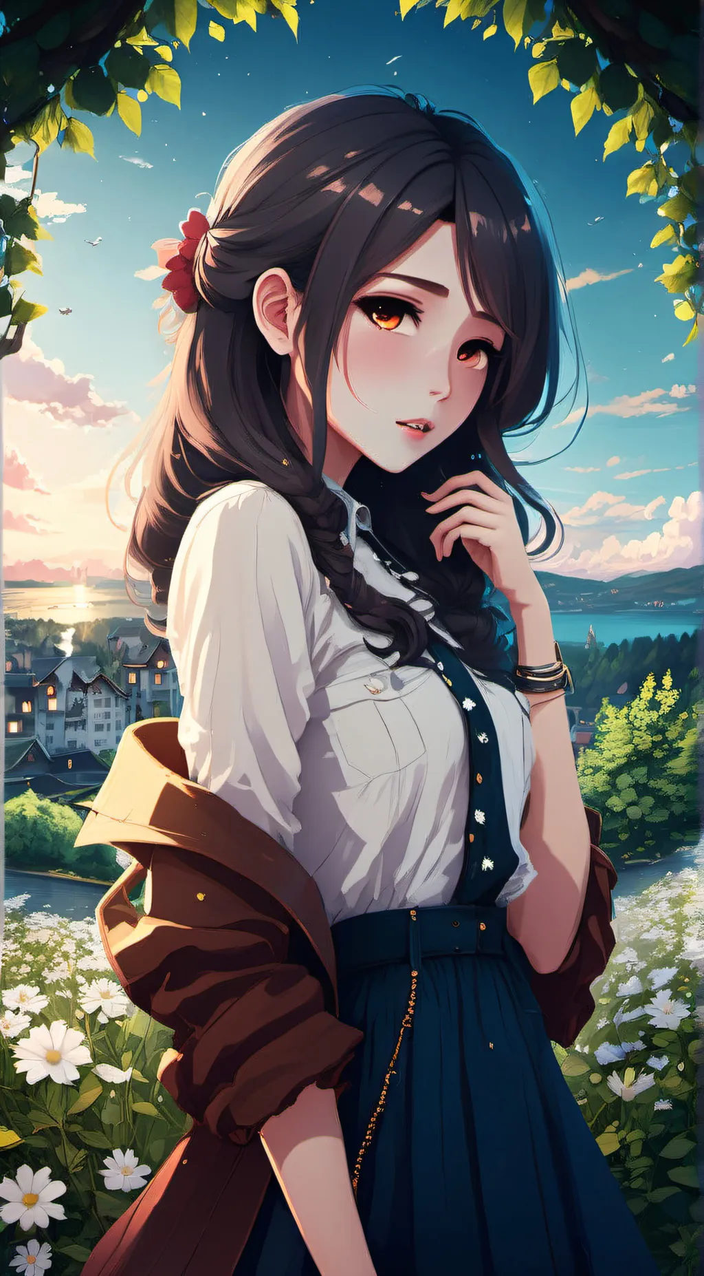 ai character: Eliana  background