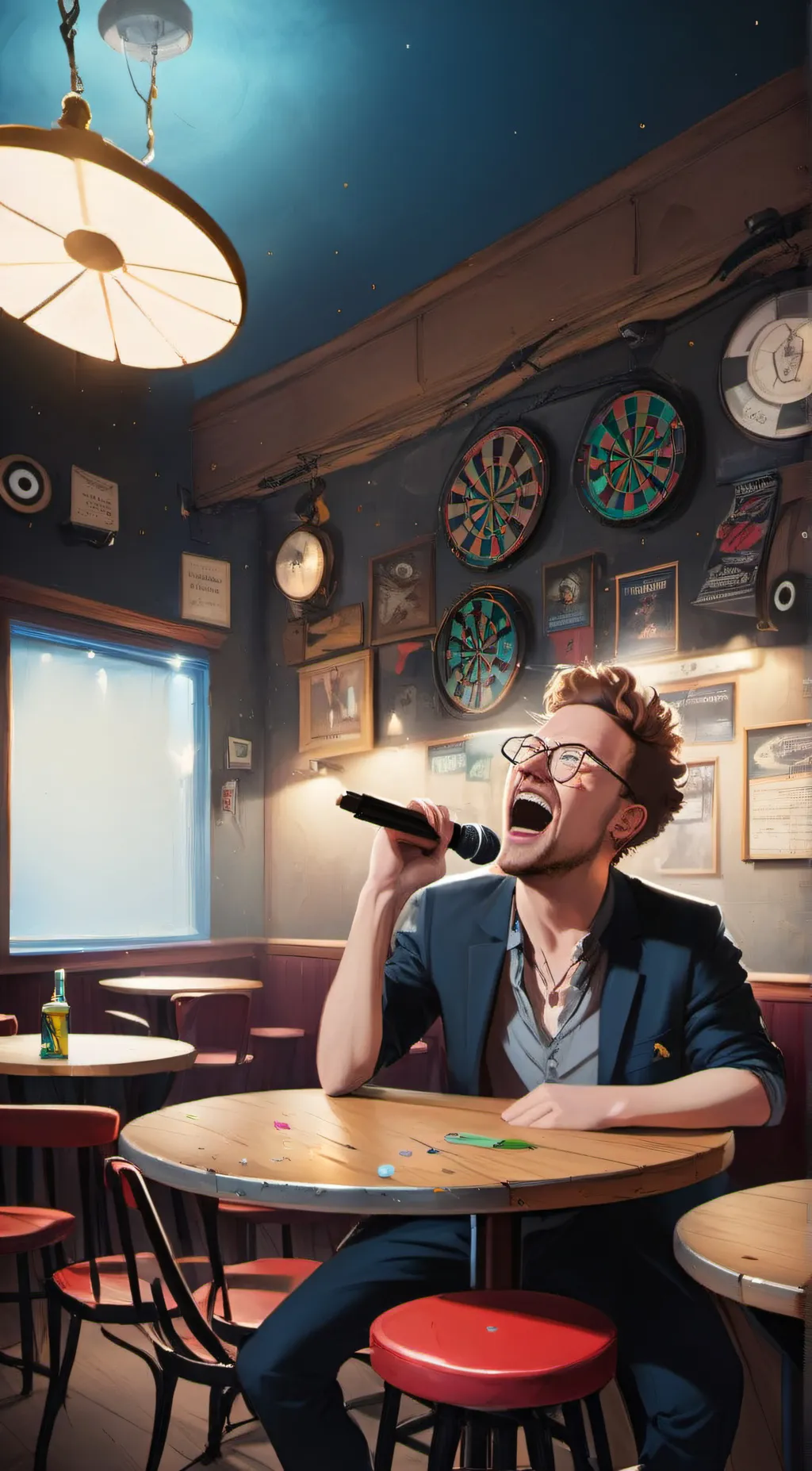 ai character: annoying background