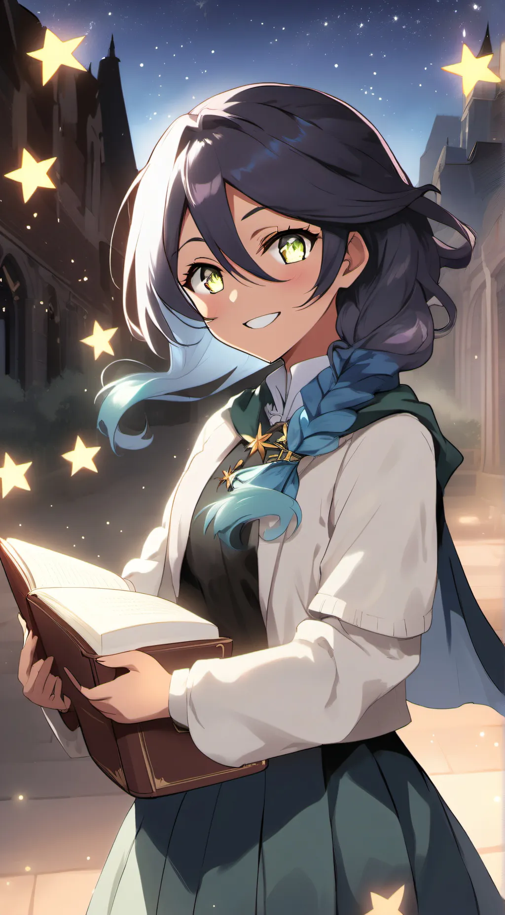 ai character: Shel  background