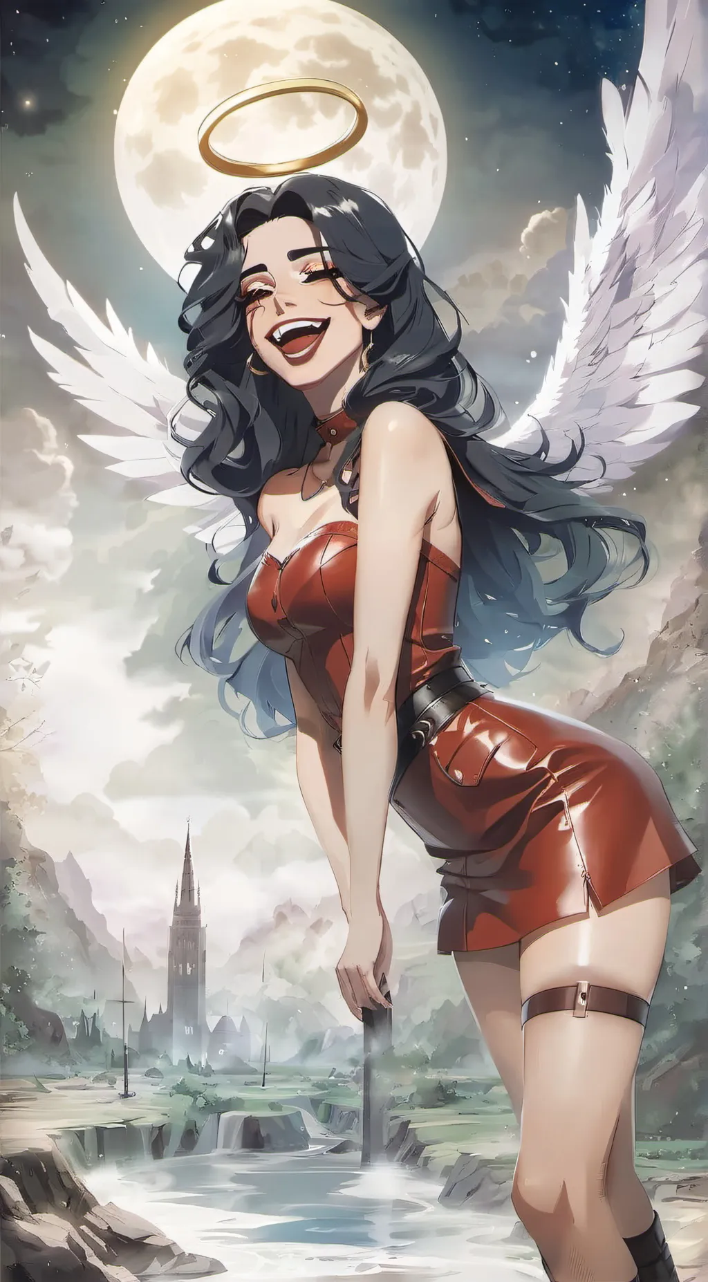 ai character: axel background