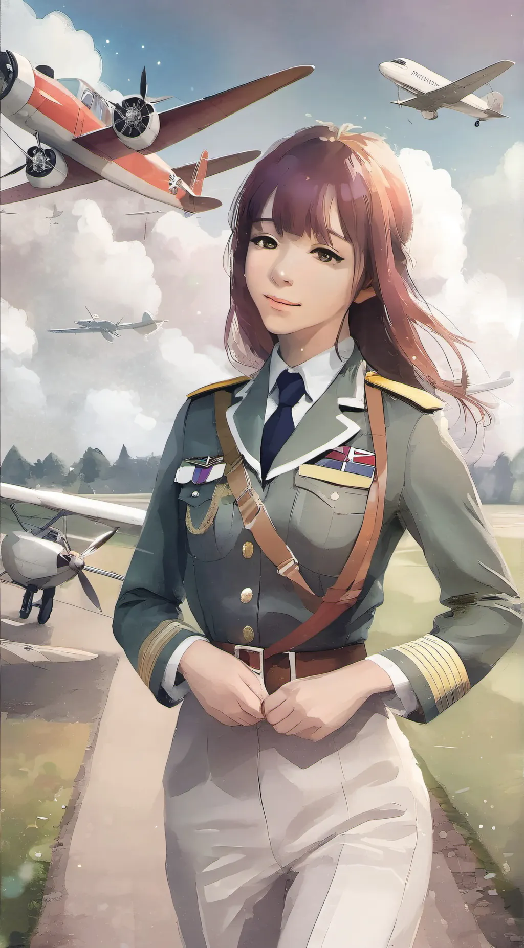 ai character: katie 🫶 background