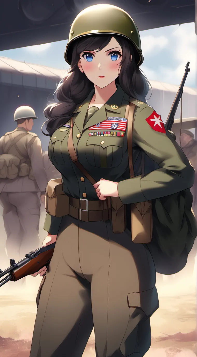 ai character: PFC gwen robinson background