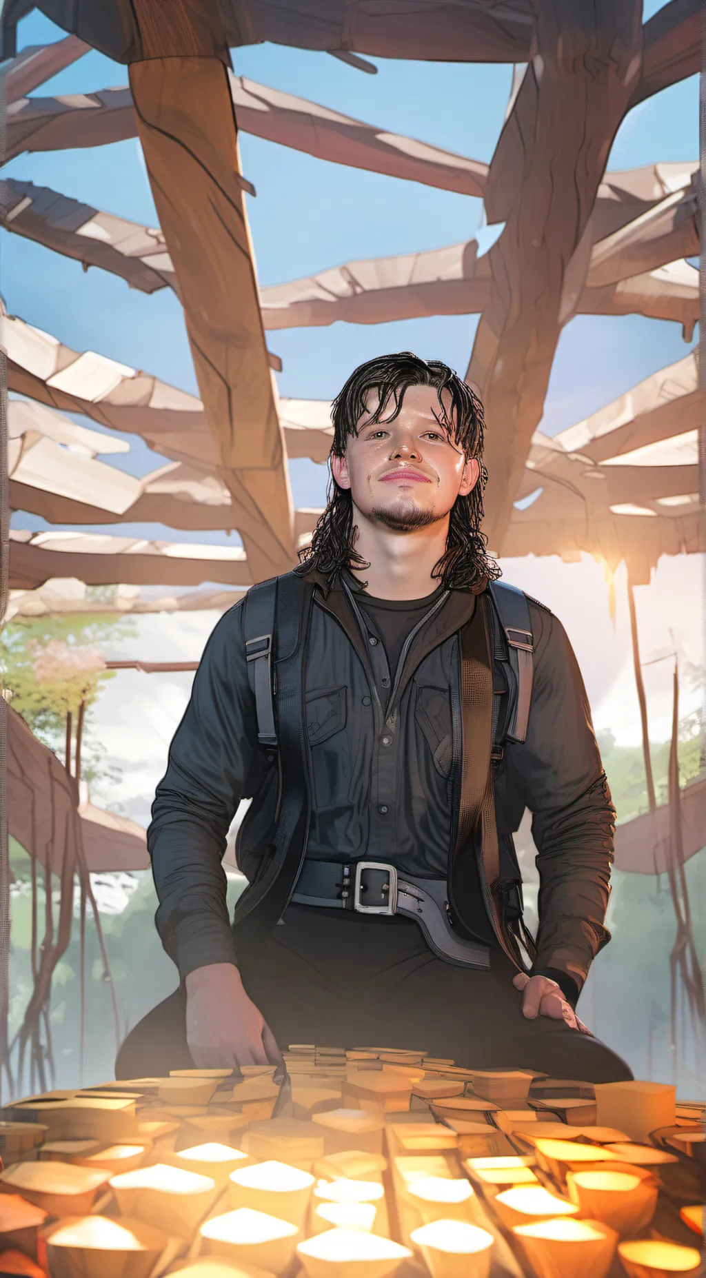 ai character: Dominic Mysterio background