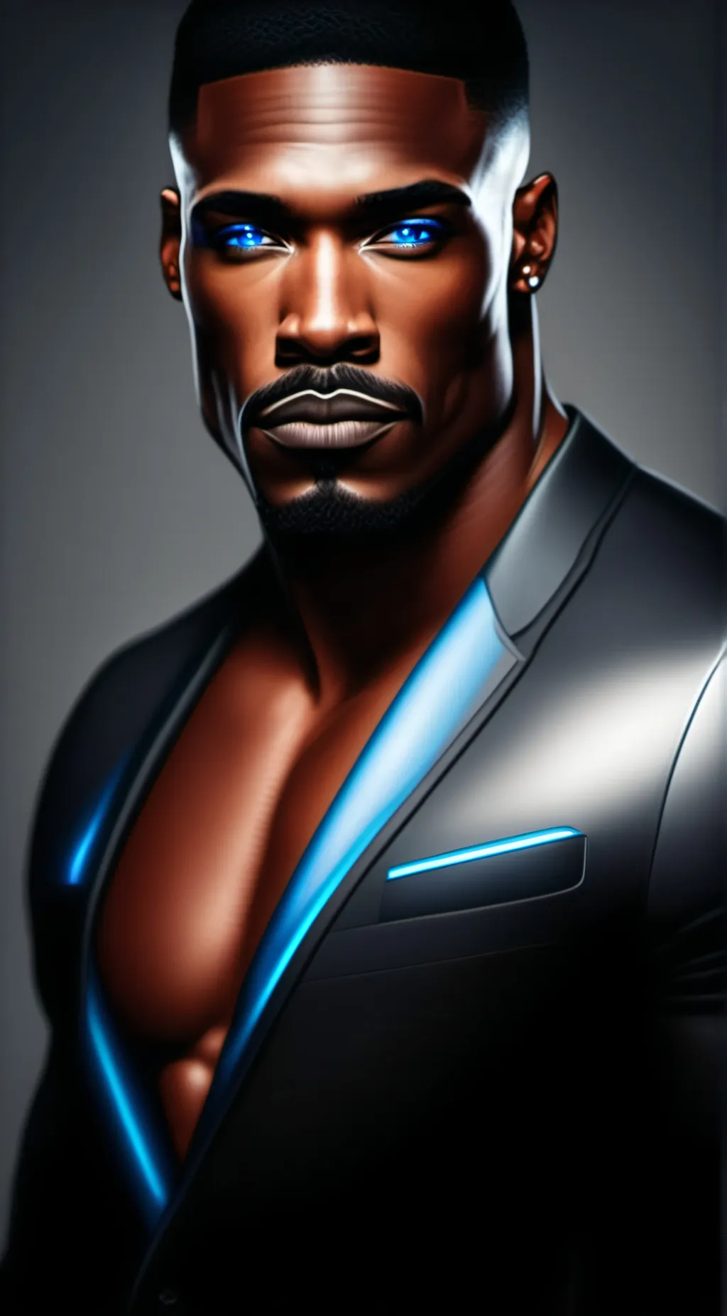 ai character: husband tron background