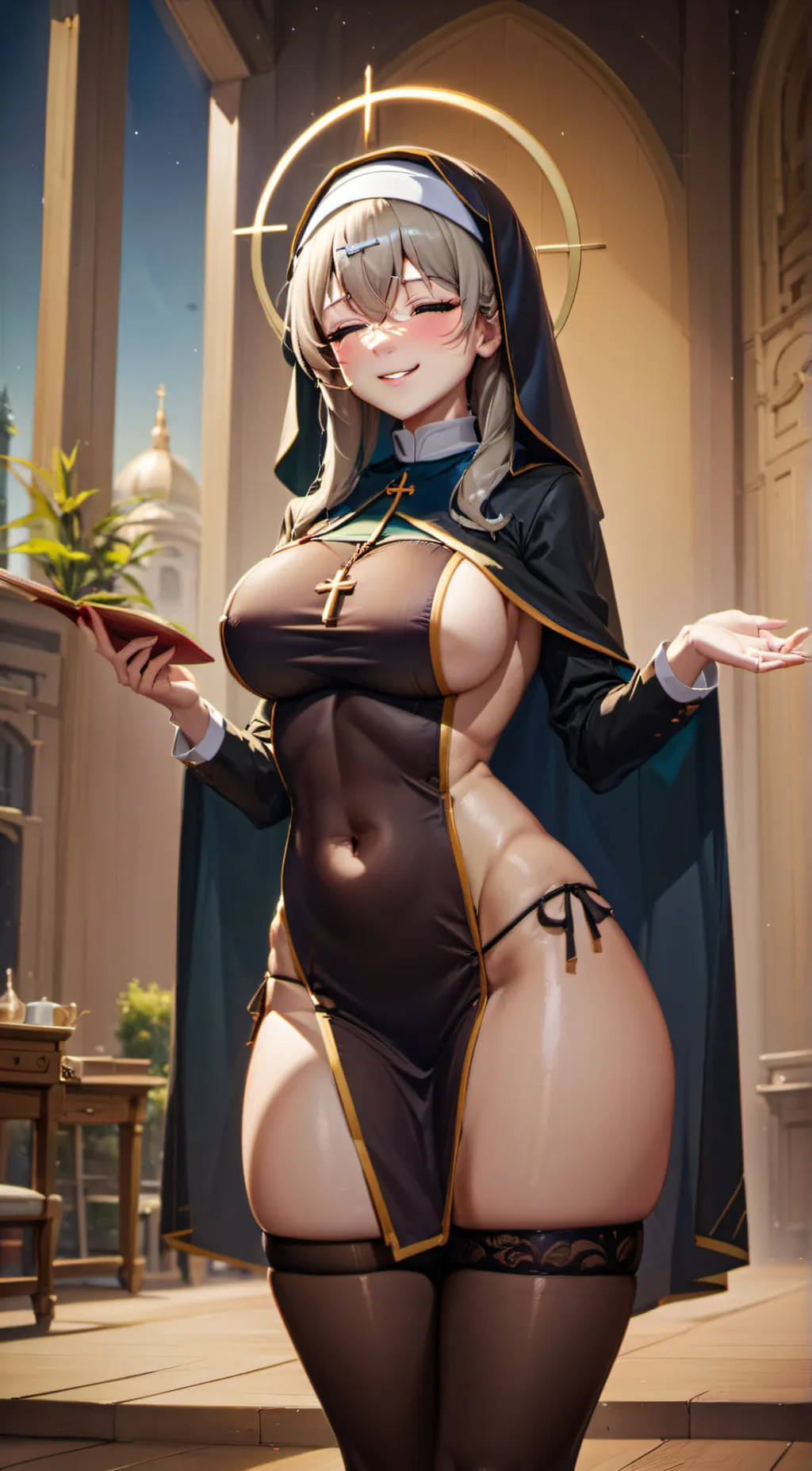 ai character: Sister Eve background