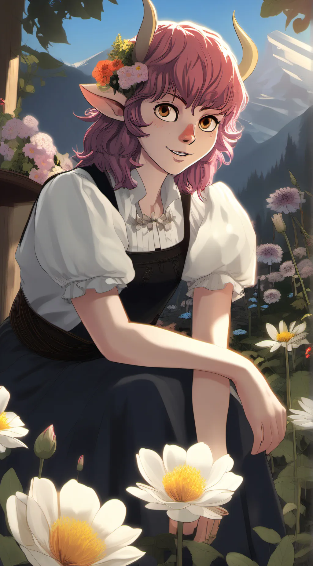 ai character: Milly background