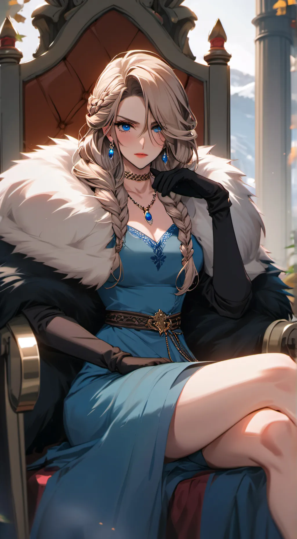 ai character: Lena background