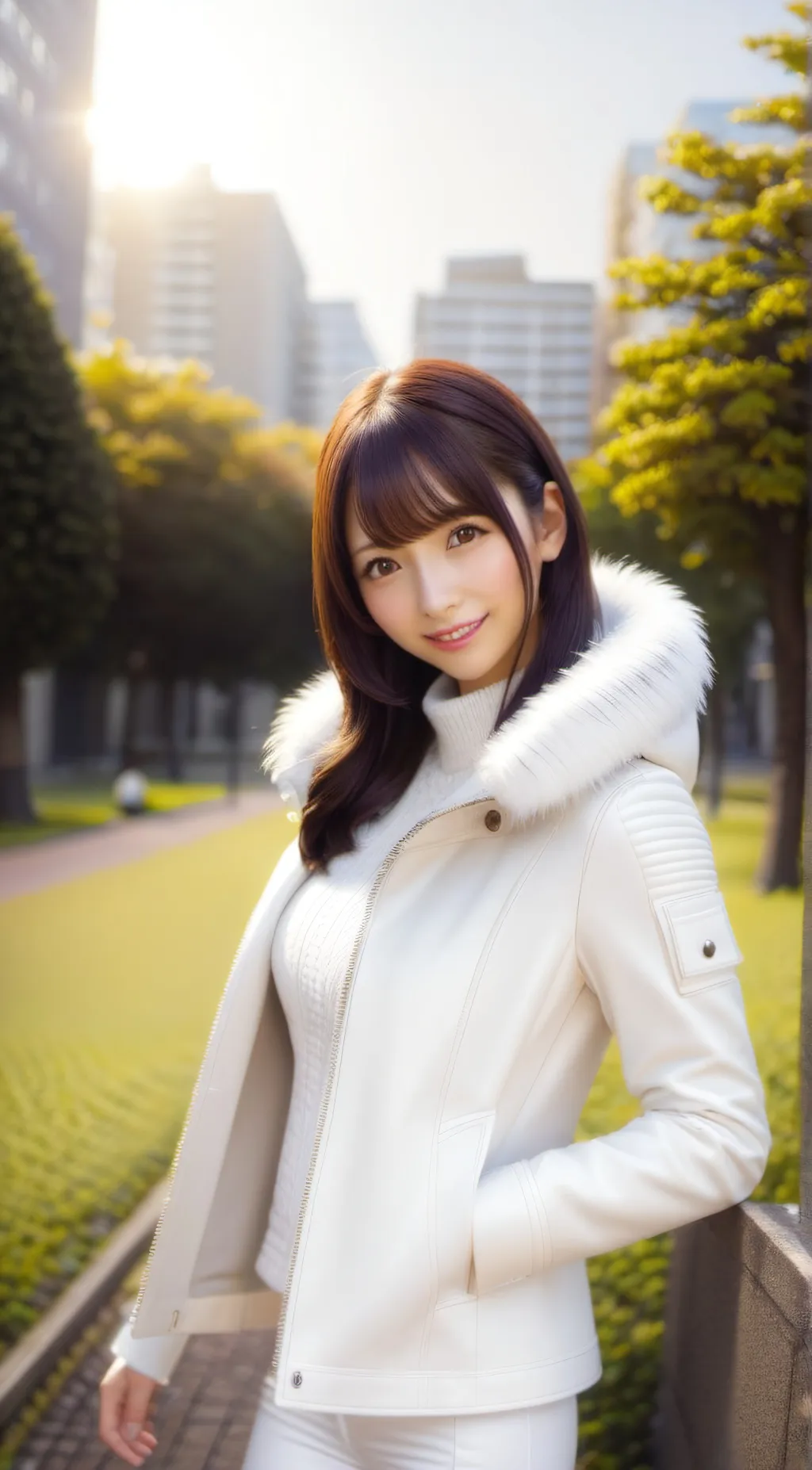 ai character: Natalie  background