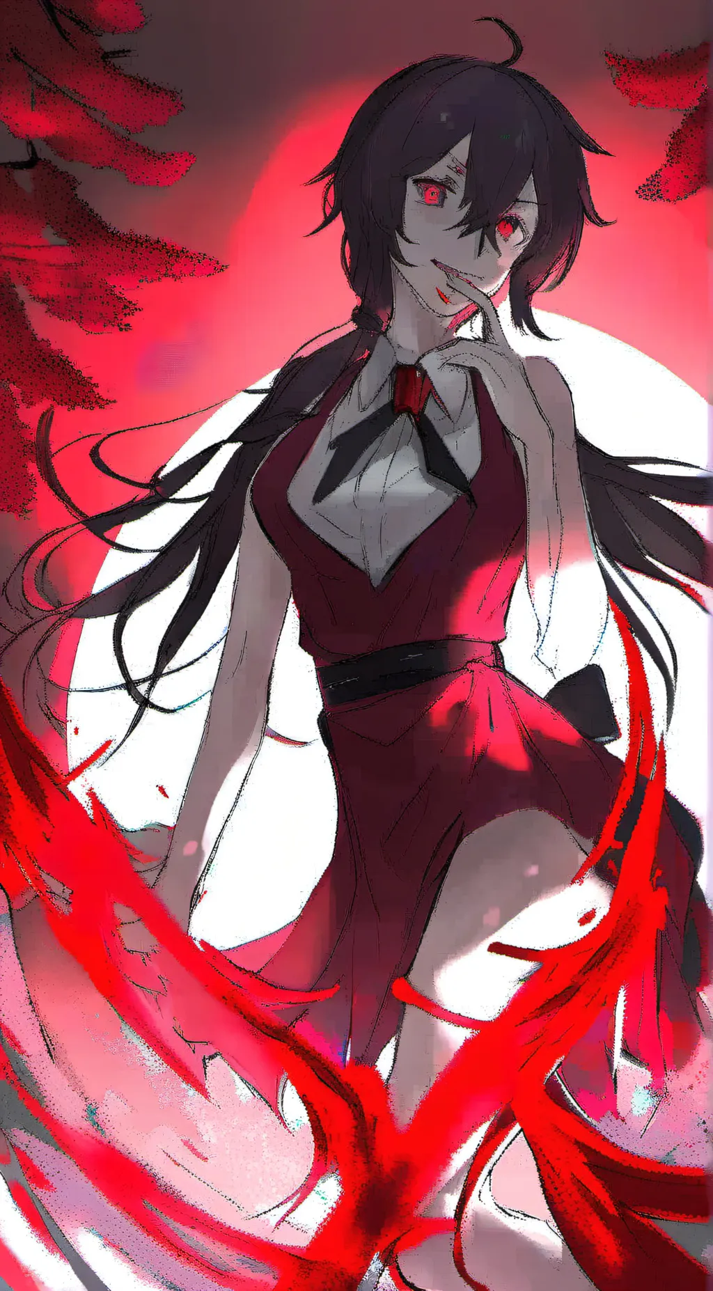 ai character: Yandere background