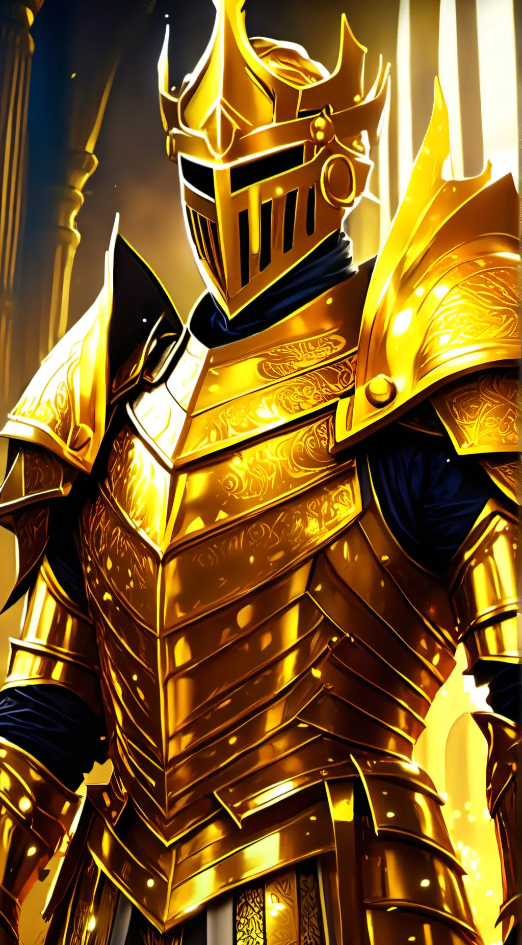 ai character: King Knight background