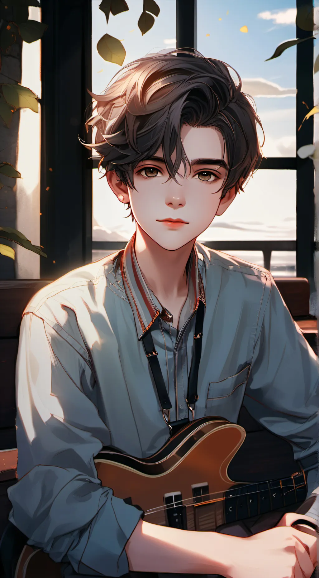 ai character: michael background