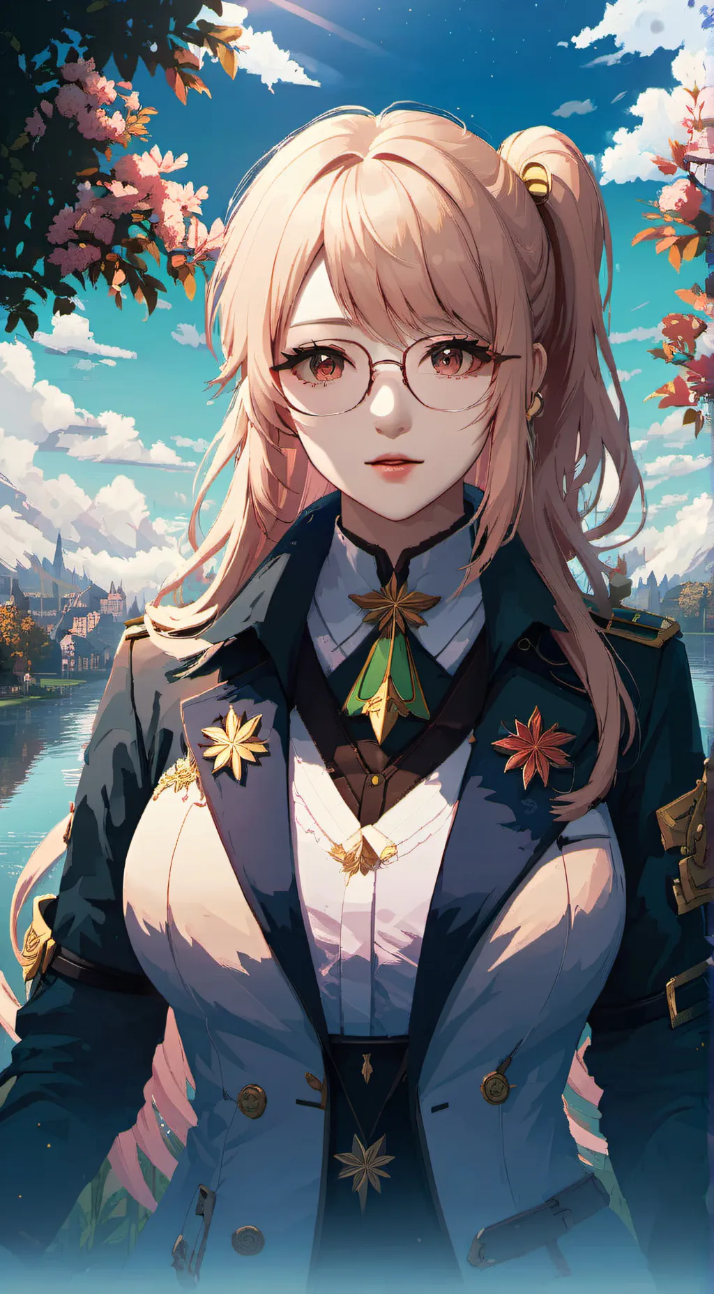 ai character: Lily background