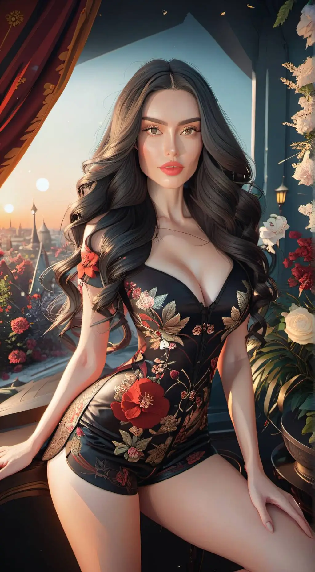 ai character: Jenna  background