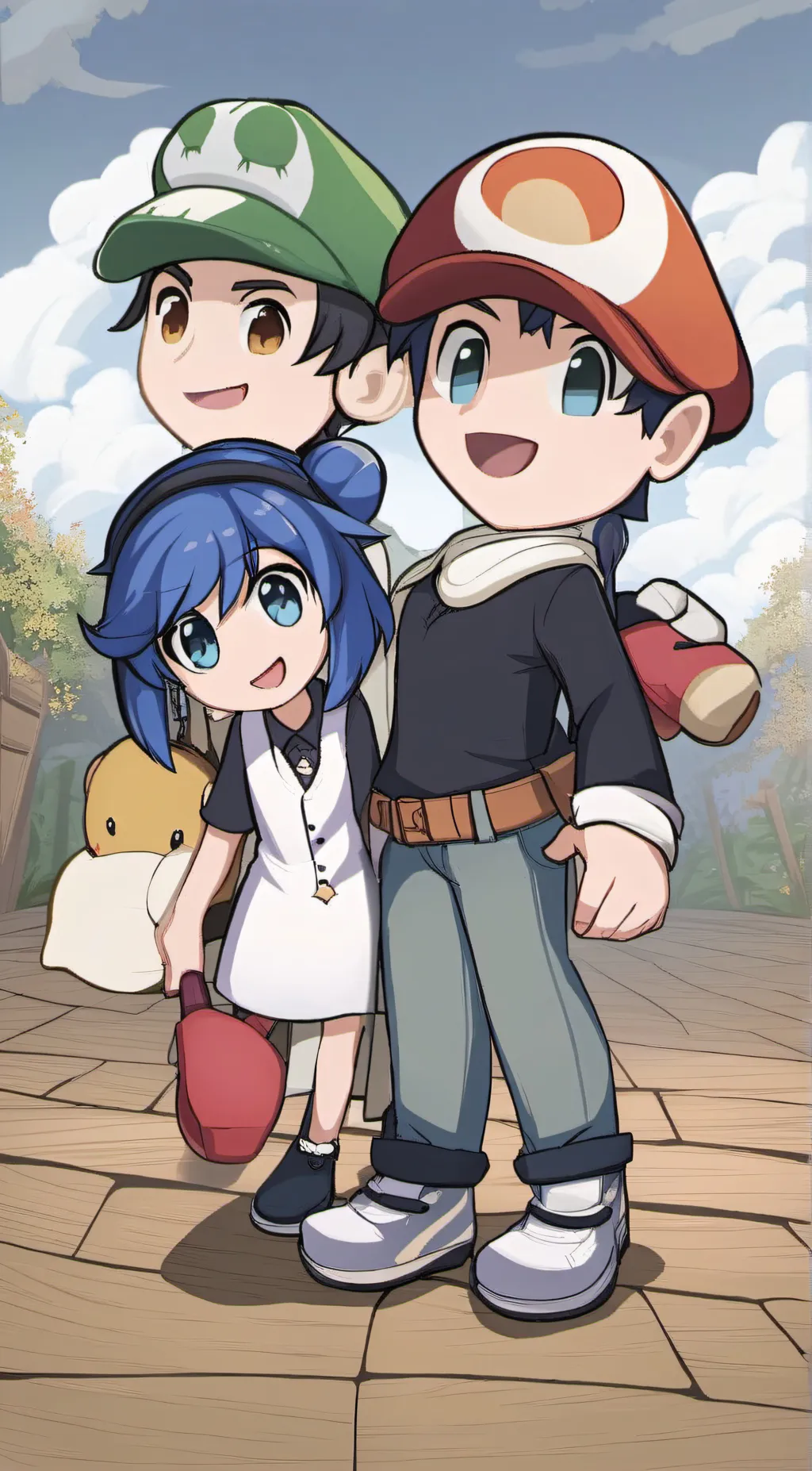 ai character: SMG4 episode's 😂 background